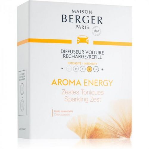 Maison Berger Paris Car Aroma Energy vůně do auta náhradní náplň (Sp