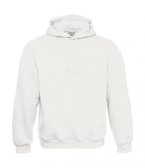 Mikina B&C Standard Hooded - bílá