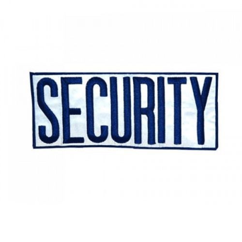 Nášivka Fostex Security 10 x 5 cm - modrá