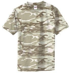 Maskáčové tričko Anvil - desertstorm