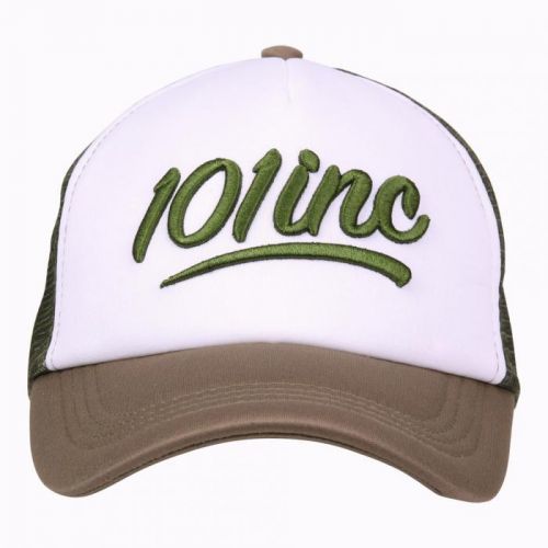 Čepice 101 Inc Mesh Logo - bílá