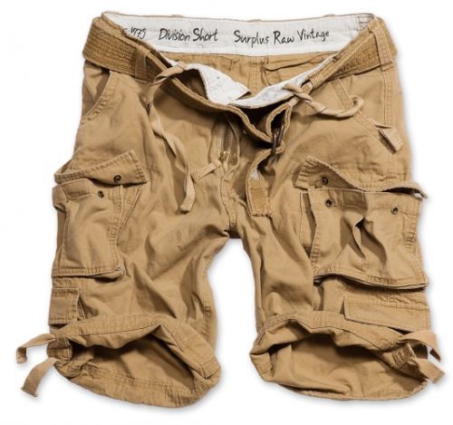 Surplus Kalhoty krátké Division Shorts béžové 7XL