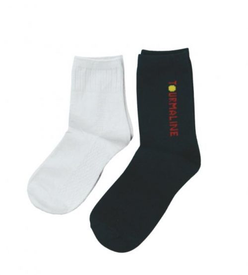 Green World Ponožky zdravotní s turmalínem pánské - černé