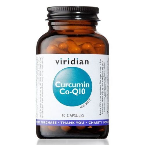 Viridian Nutrition Curcumin Co-q10 60 Kapslí