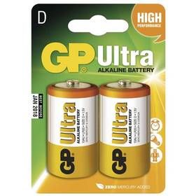 Baterie GP Ultra Alkaline, D, 2ks