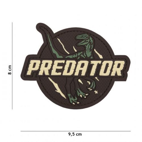 Gumová nášivka 101 Inc Predator - multicam