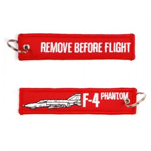 Přívěsek na klíče Fostex Remove before flight F-4 Phantom