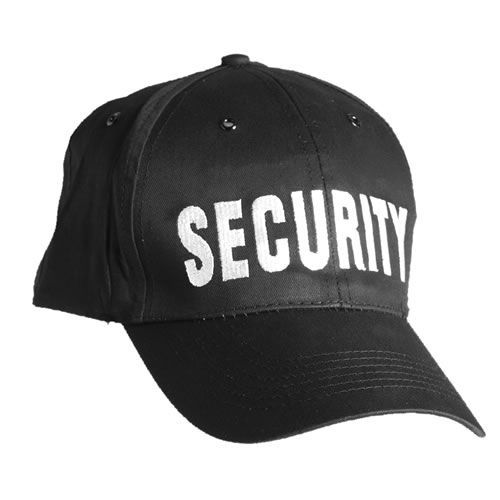 Kšiltovka Mil-Tec Security - černá