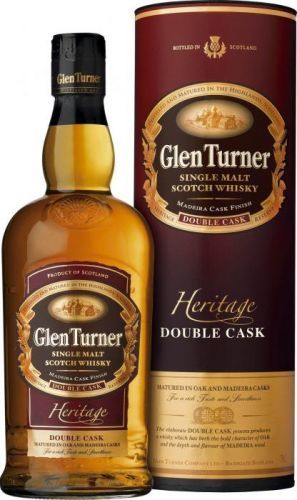 Glen Turner Single Malt Scotch Whisky 12 YO, dárkové balení 40% Alc.