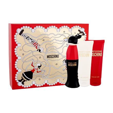 Moschino Cheap And Chic sada toaletní voda 50 ml + tělové mléko 100 ml + sprchový gel 100 ml pro ženy