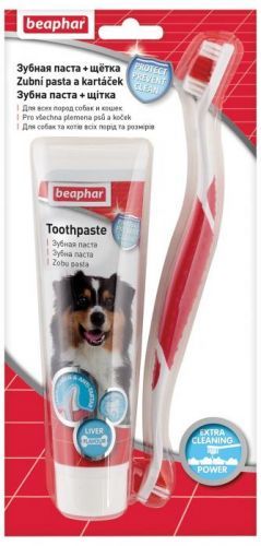 Kombipack zubní pasta + kartáček Beaphar