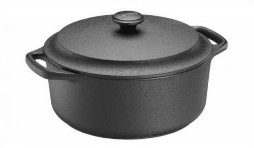 Skeppshult litinový hrnec s litinovou poklicí (0400) 4 l