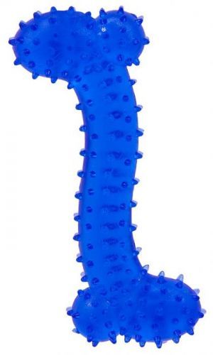 Hračka Dog Fantasy kost guma  modrá 11cm