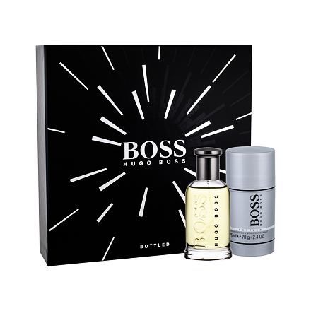 HUGO BOSS Boss Bottled sada toaletní voda 50 ml + deostick 75 ml pro muže