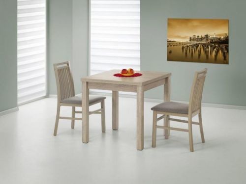 Dřevěný rozkládací jídelní stůl Gracjan Halmar bílá