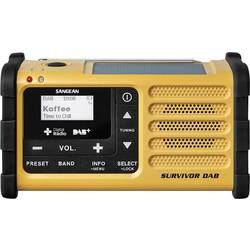 DAB+ outdoorové rádio Sangean Survivor (MMR-88), DAB+, USB, FM, žlutá