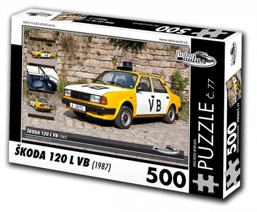 Puzzle ŠKODA 120 L VB (1987) - 500 dílků