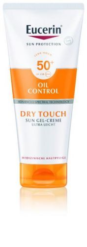 Eucerin Dry Touch SPF50+ krémový gel 200 ml