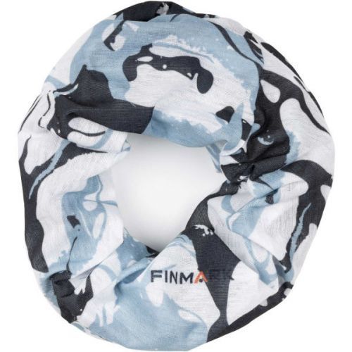 Finmark FS-004 modrá UNI - Multifunkční šátek