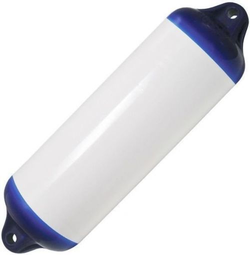 Ocean Heavy Duty Fender H7 28x76cm White-Blue