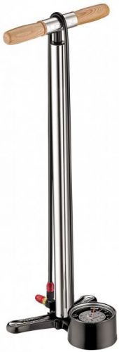 Lezyne Alloy Floor Drive Tall Silver/Hi Gloss uni