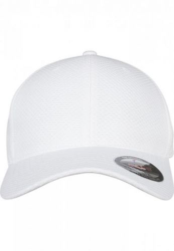 Flexfit 3D Hexagon Jersey Cap - white L/XL