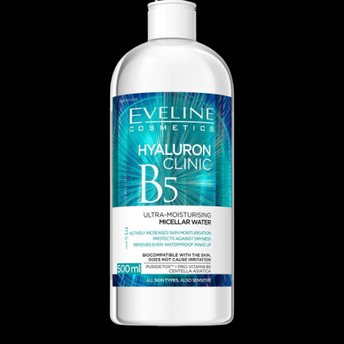 Eveline Cosmetics  Eveline Hyaluron Clinic micelární voda 500ml