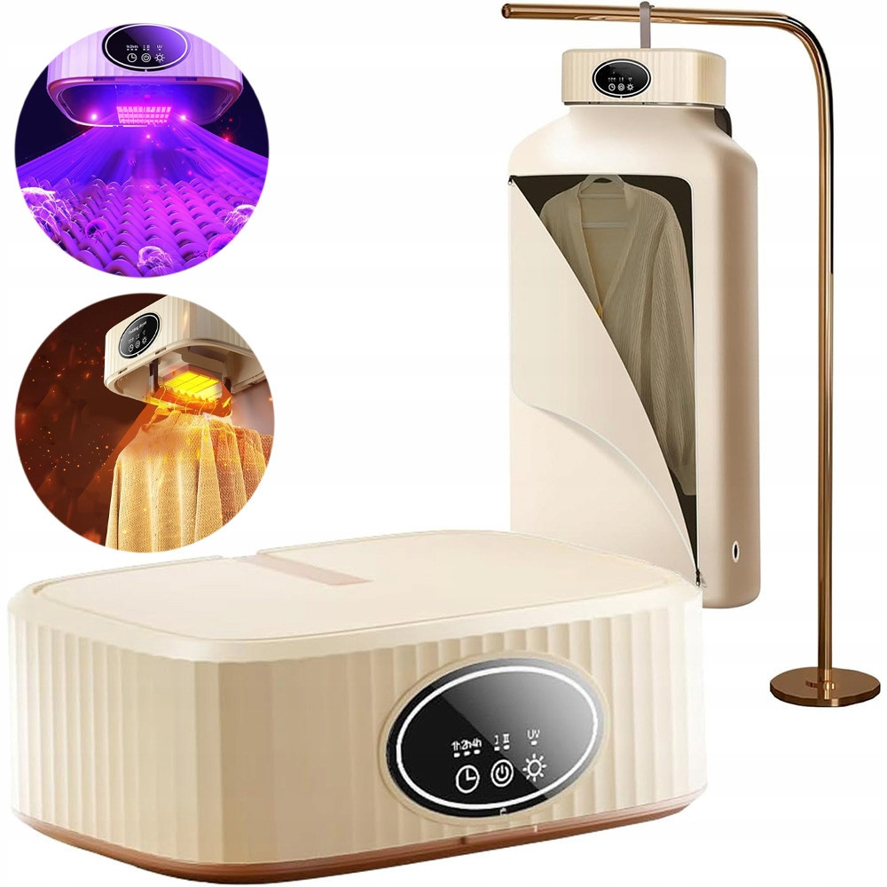 Elektrický Sušák Na Prádlo Se 3 Časovými Úrovněmi A 2 Rychlostmi