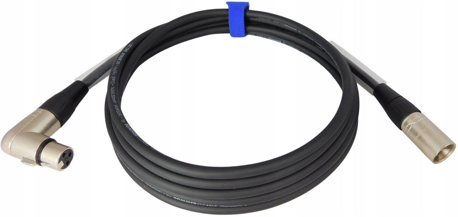 Kabel Sommer Roxtone Úhlový Xlr Mikrofonní Kabel 20m