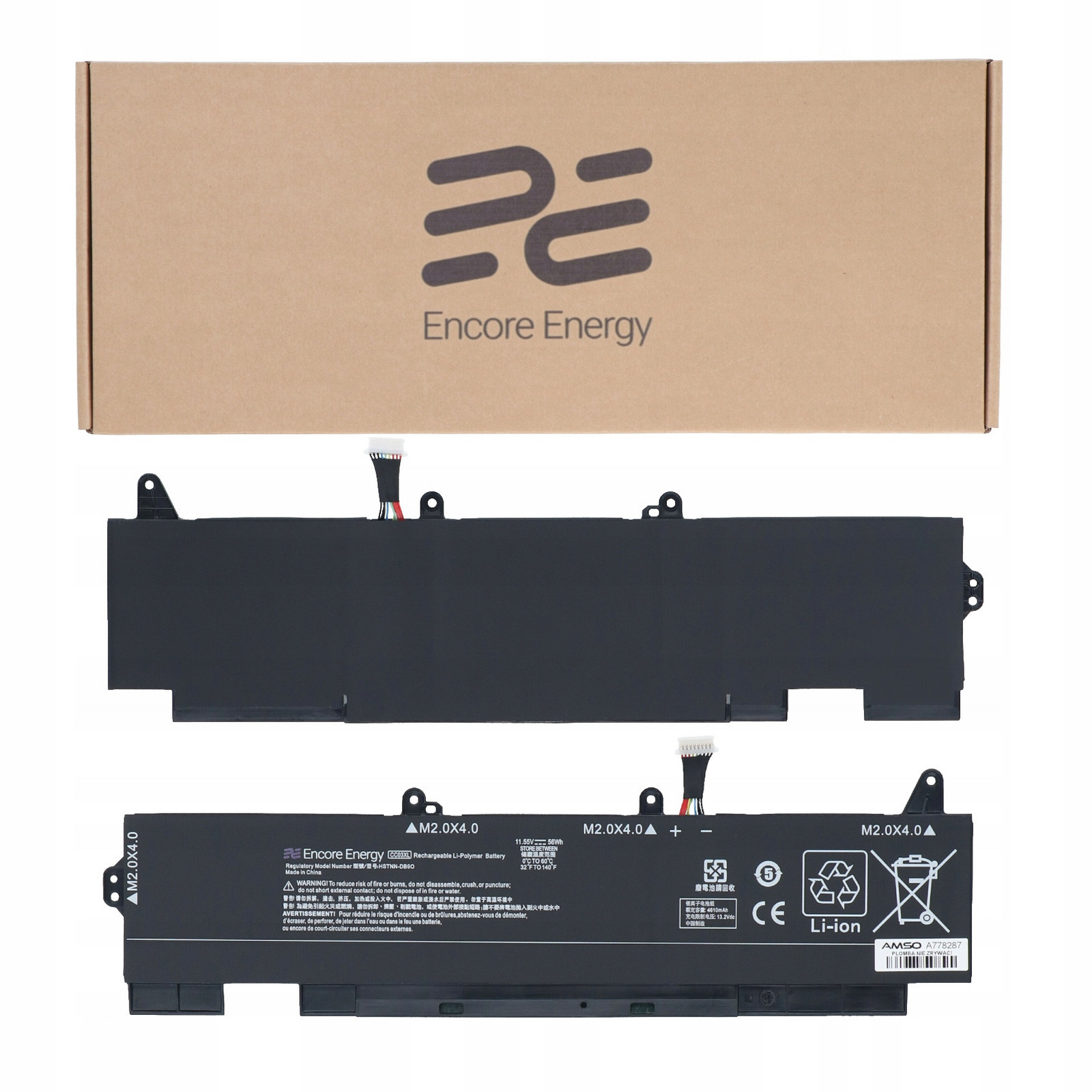 CC03XL baterie pro notebook Hp EliteBook 850 855 G7 G8 4800mAh Encore Energy