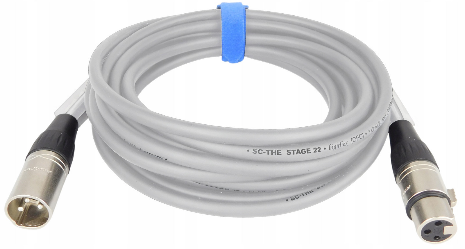 Kabel Sommer Stage Šedý Mikrofonní Kabel Xlr 40m
