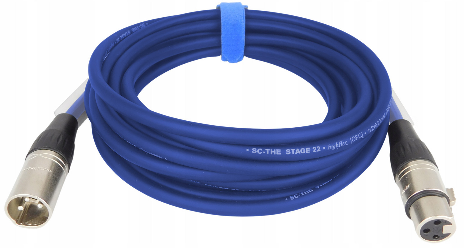 Kabel Sommer Stage Modrý Mikrofonní Kabel Xlr 15m