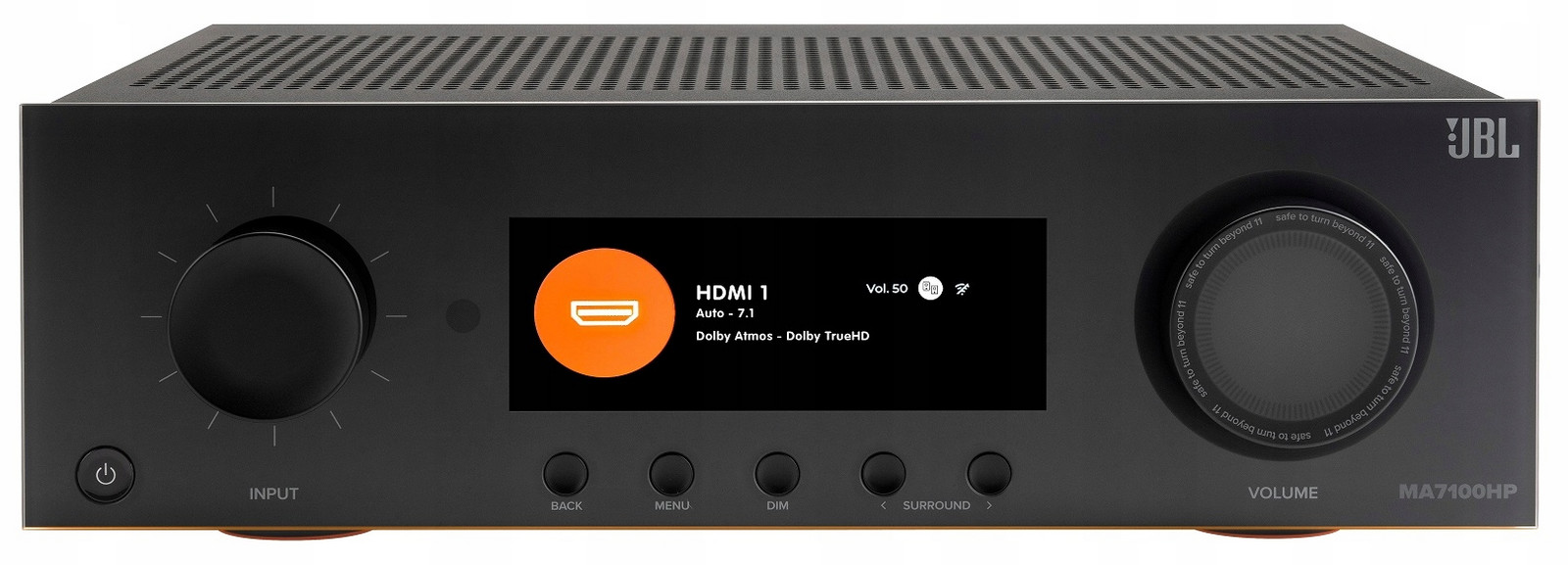 Jbl MA7100HP 7.1 Chromecast 2 zóny Atmos barevný Led displej