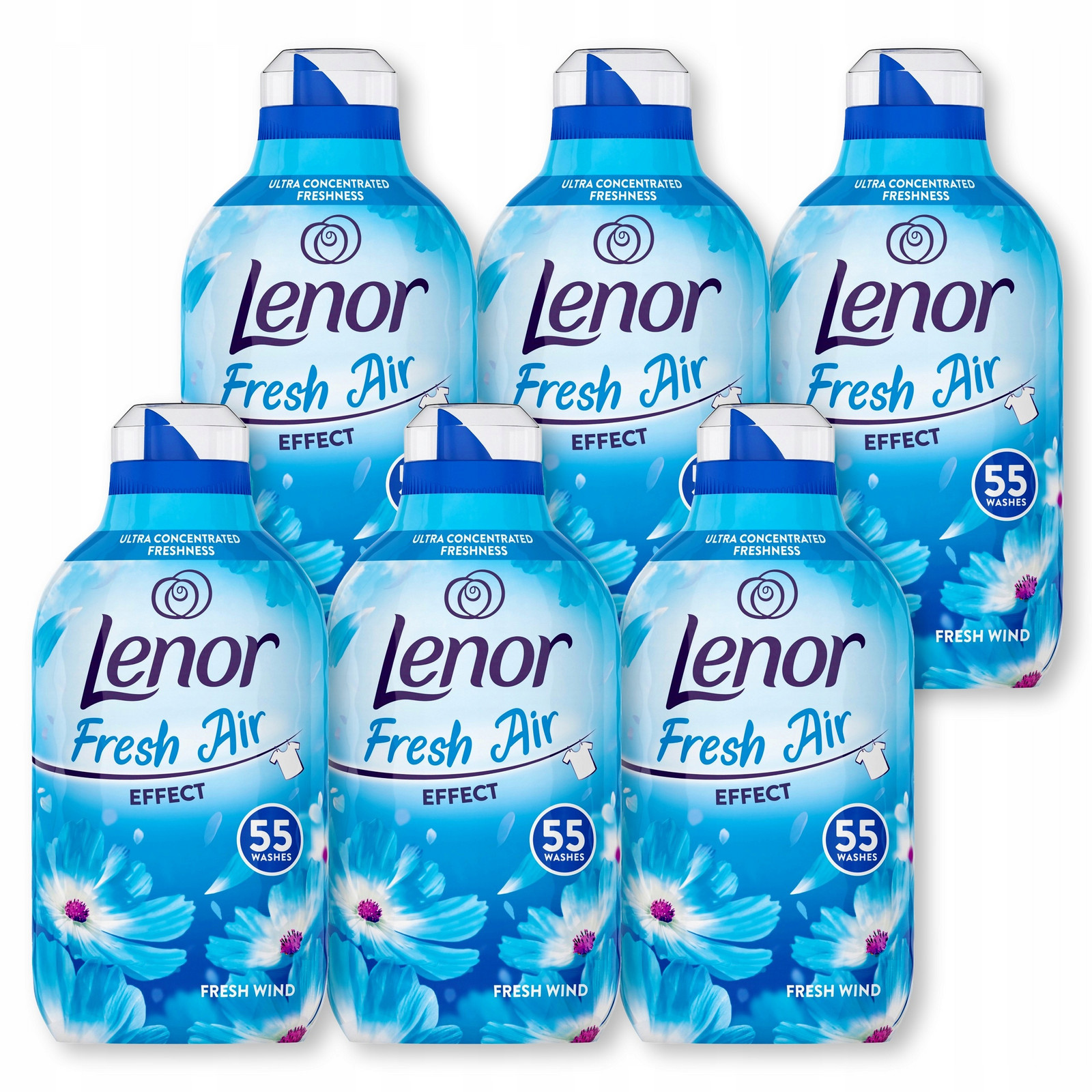 Set Lenor Fresh Wind 770 ml x 6