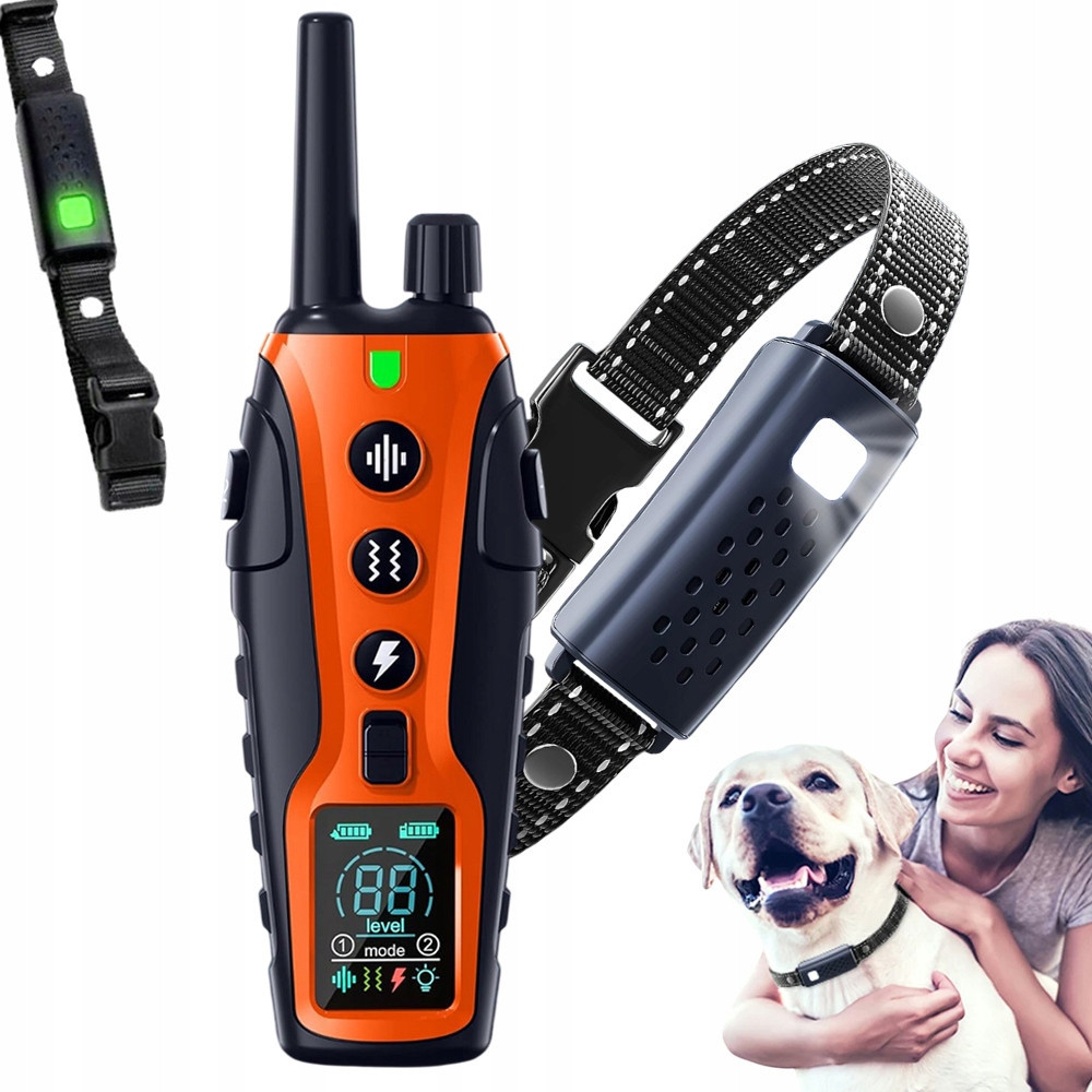 Elektrický Výcvikový Obojek Pro Psa Trenažér Zvuk A Vibrace Efektivní