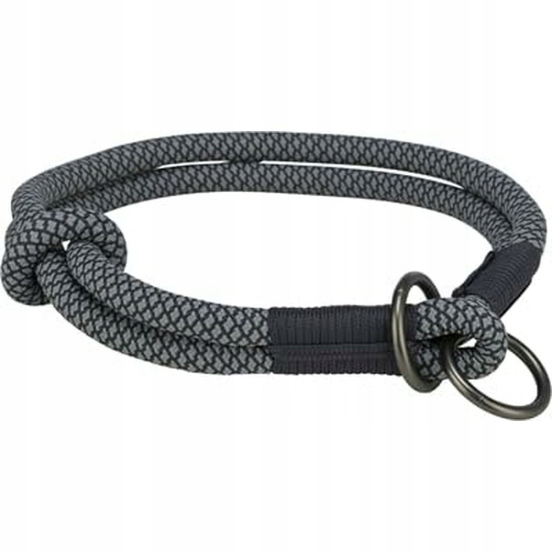 Výcvikové obojky pro psy Trixie Soft Rope Černá Šedá Xs/s 30 cm