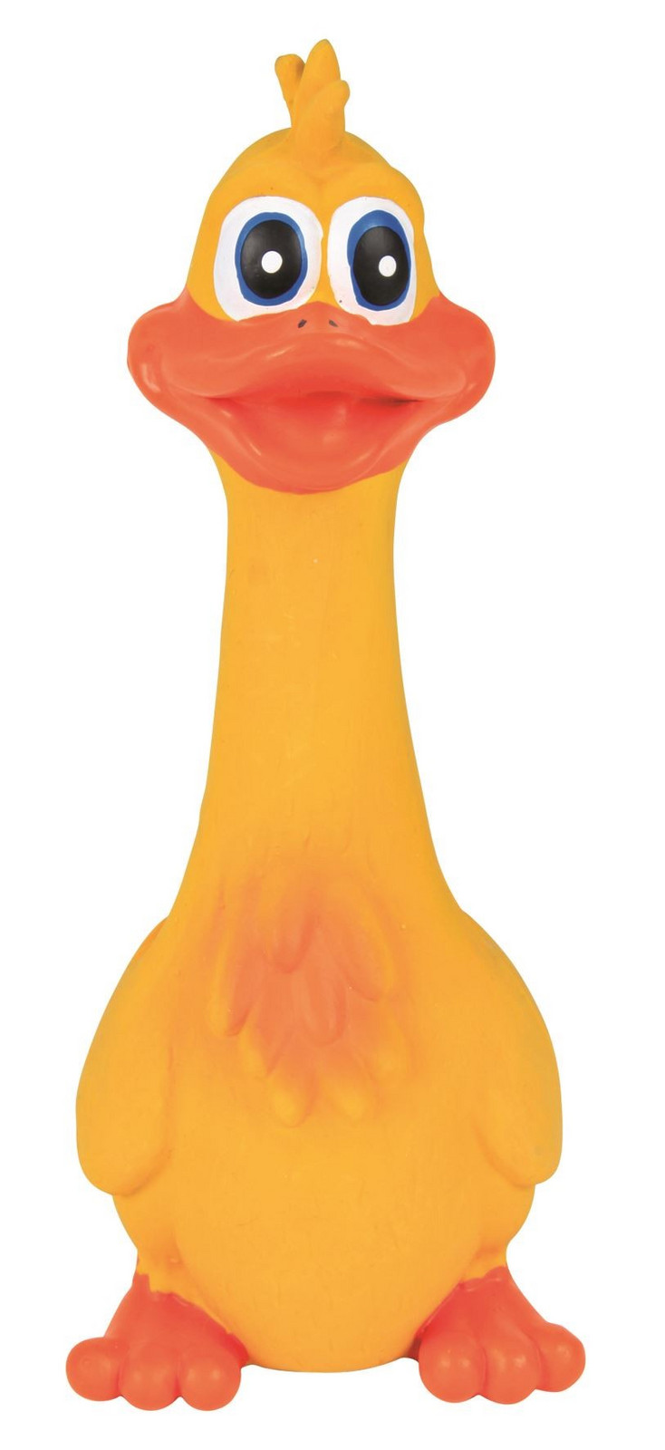 Trixie kachna z latexu hračka pískací pro psa Trixie 18 cm