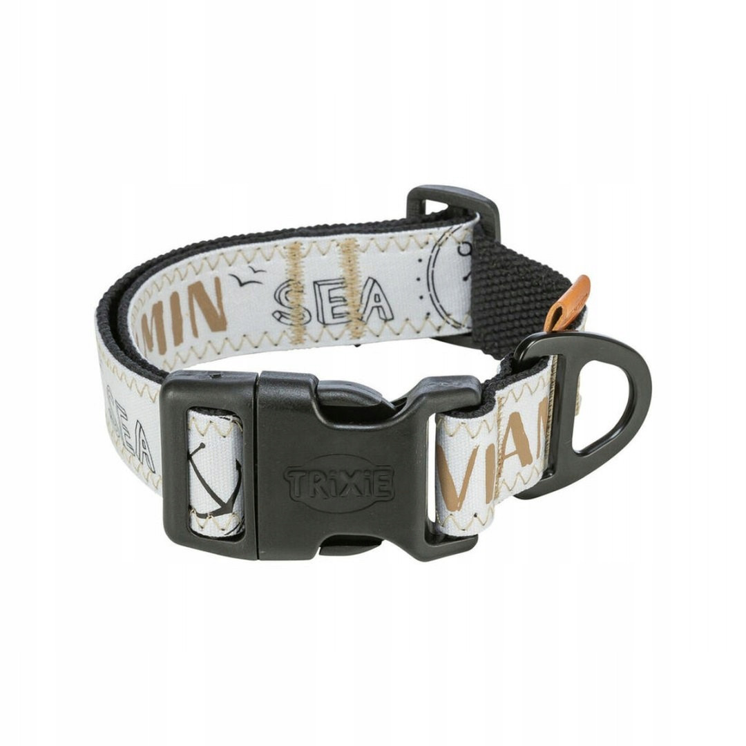Obojek pro psa Trixie Be Nordic Černý M/L 40-60 cm