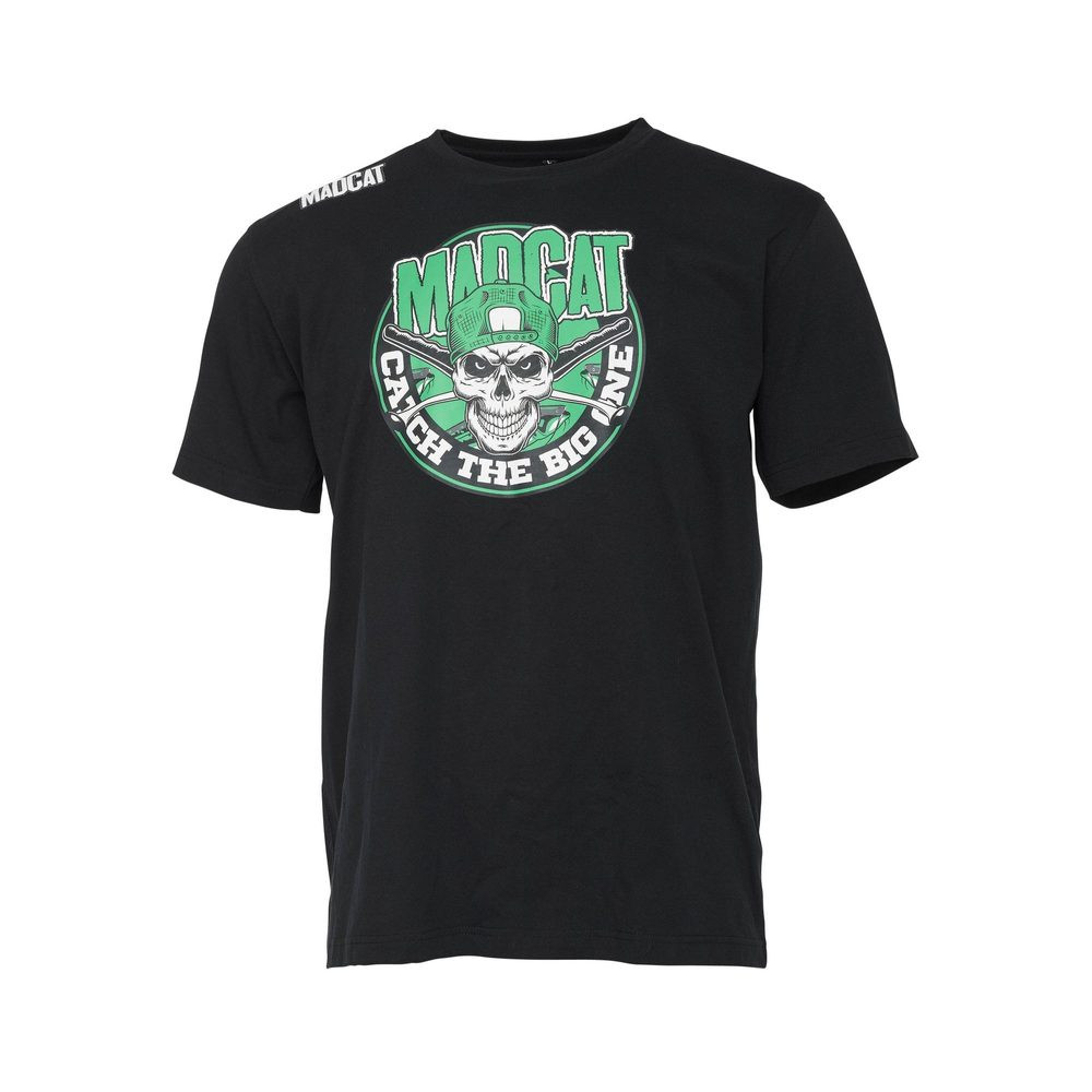 Madcat Triko Skull T-Shirt Black - L