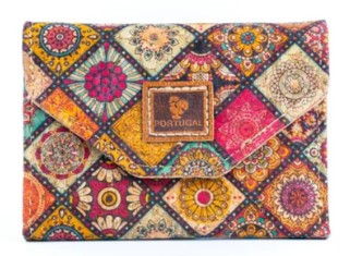 Korkové pouzdro na karty - S ornamenty