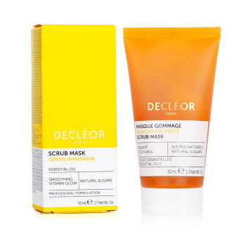 Decléor Peeling a maska na obličej 2v1 Green Mandarin (Scrub Mask) 50 ml