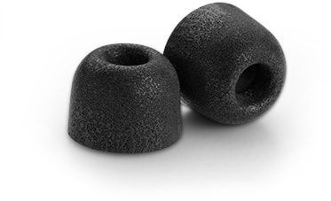 Comply Isolation T-100 Black Large 3 Pair