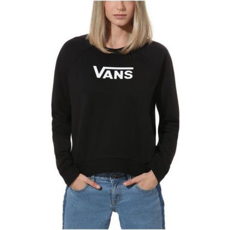 Mikina Vans Flying V Ft Boxy Crew Wms - Černá - M