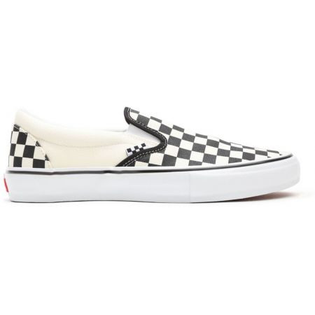 Boty Vans Skate Slip-On (Checkerboard) - Černá - Us11