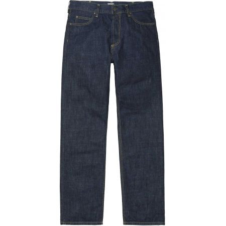 Kalhoty Carhartt Wip Marlow 5-Pocket Den - Modrá - 33/32