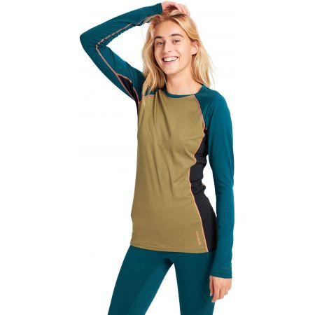 Termo Prádlo Burton Midweight X Crew Wms - Zelená - S