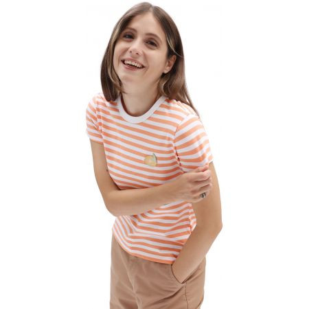 Triko Vans Lizzie Armanto S/S Mini Wms - Oranžová - L