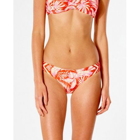 Plavky Rip Curl Sun Rays Cheeky Pant Wms - Červená - L