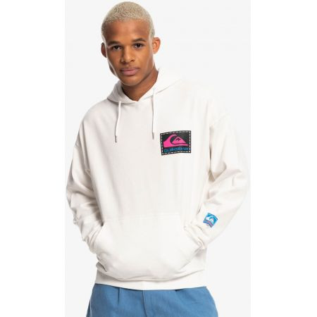 Mikina Quiksilver Rainbow Hoody - Bílá - Xs