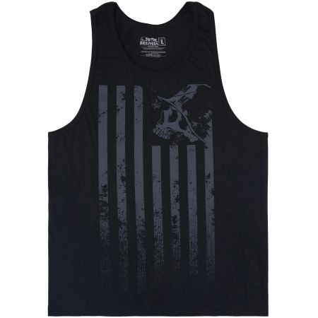 Tílko Metal Mulisha Stripes 2 - Černá - Xl